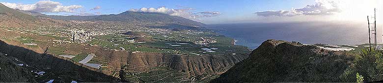 Das Aridanetal im sonnigen Westen von La Palma